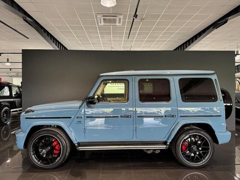 Blå Begagnad 2023 Mercedes G63 AMG AMG SUV | 1 895 000 kr (Marknadspris) - Bild 1/4