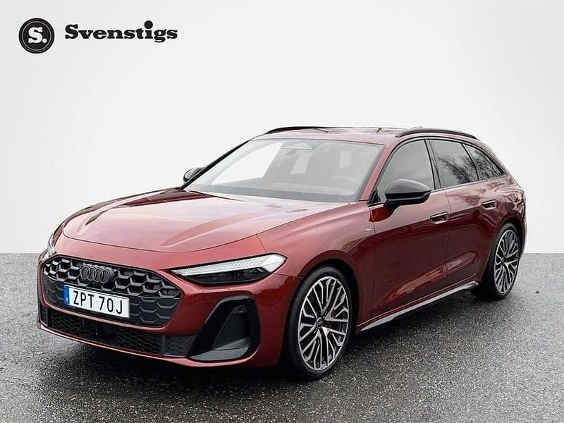 Ny Audi A5 S-Line 252 HK (185 kW) 2025 Grenadinröd metallic Kombi