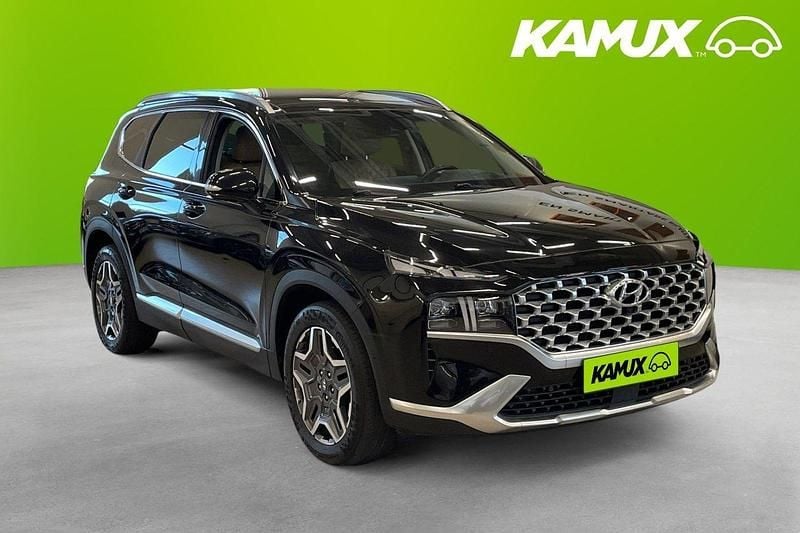 Svart Begagnad 2021 Hyundai Santa Fe Advanced SUV | 368 700 kr (Marknadspris) - Bild 1/3