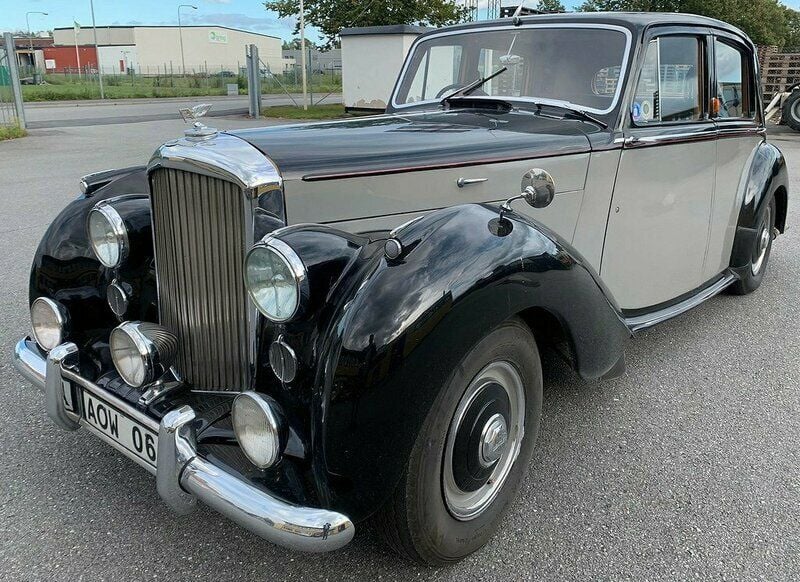 Svart Begagnad 1951 Bentley Mark VI Sedan | 995 000 kr - Bild 1/4