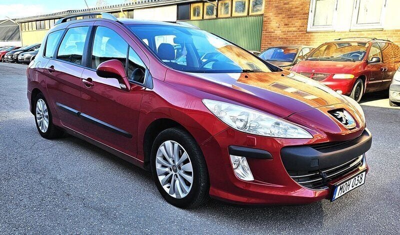Röd Begagnad 2009 Peugeot 308 Kombi | 29 900 kr (Marknadspris) - Bild 1/4