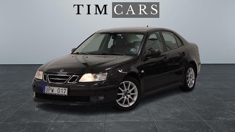 Svart Begagnad 2003 Saab 9-3 Sedan | 23 999 kr (Lite dyr) - Bild 1/4