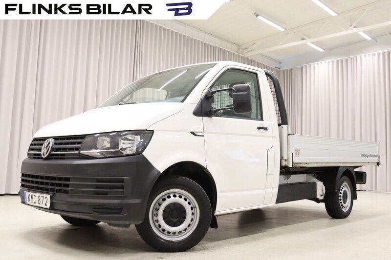 Vit Begagnad 2019 VW T6.1 Van | 269 900 kr (Marknadspris) - Bild 1/4