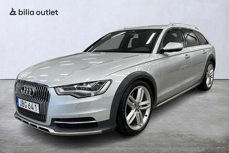Silver Begagnad 2014 Audi A6 Allroad Kombi | 154 900 kr (Marknadspris) - Bild 1/4