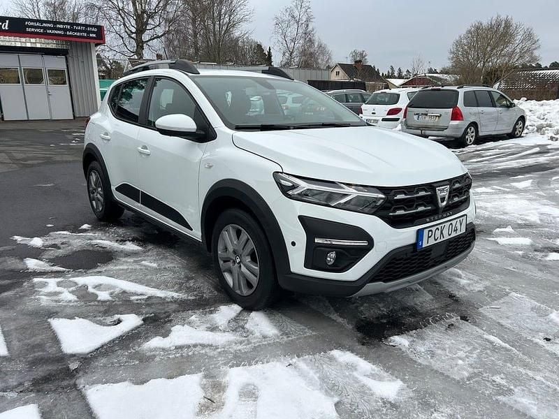 Begagnad Dacia Sandero Stepway 91 HK (66 kW) 2022 Vit