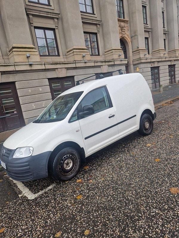 Vit Begagnad 2008 VW Caddy Minibuss | 35 000 kr (Bra pris) - Bild 1/3