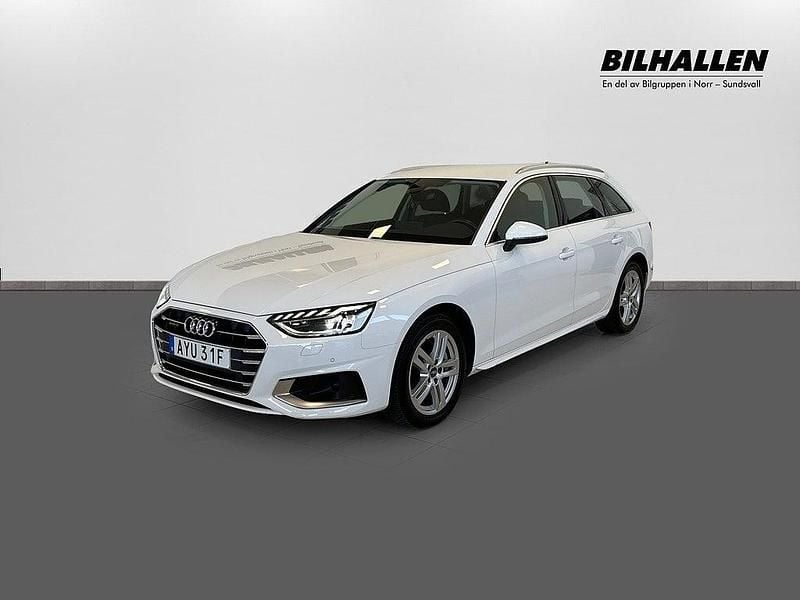 Vit Begagnad 2021 Audi A4 Kombi | 279 900 kr (Marknadspris) - Bild 1/4