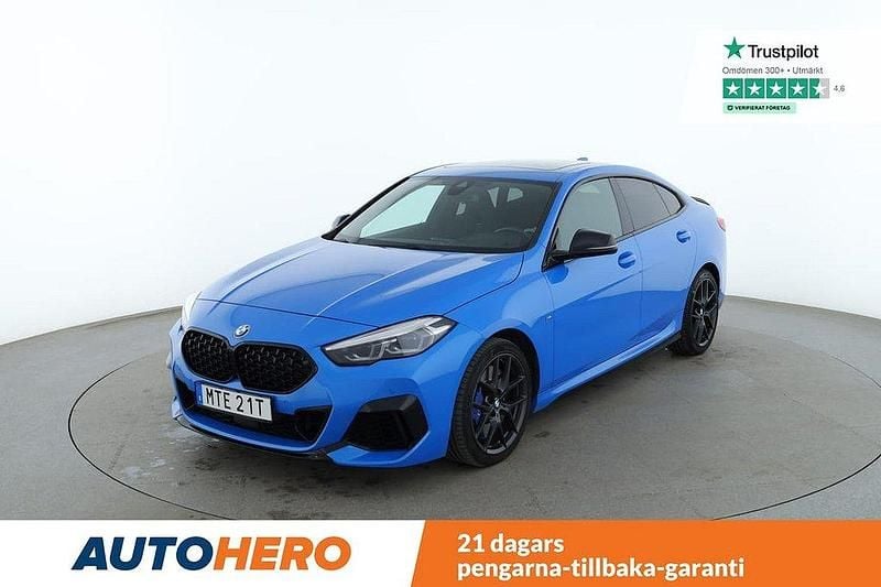 Blå Begagnad 2020 BMW M235 M Performance Sportkupé | 395 000 kr (Marknadspris) - Bild 1/4