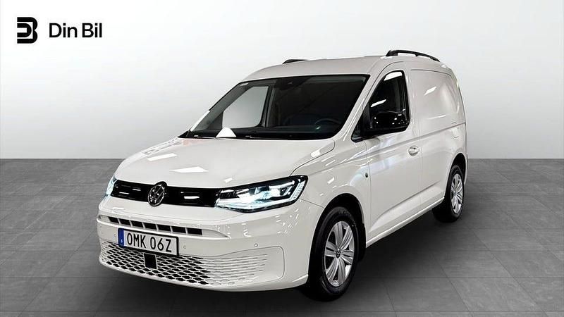 Vit (candyvit) Ny 2025 VW Caddy Minibuss | 421 750 kr (Marknadspris) - Bild 1/4