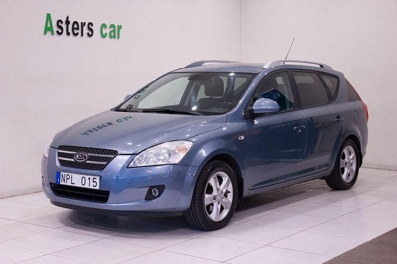 Blå Begagnad 2008 Kia Ceed Sportswagon 4 Kombi | 59 900 kr (Bra pris) - Bild 1/4