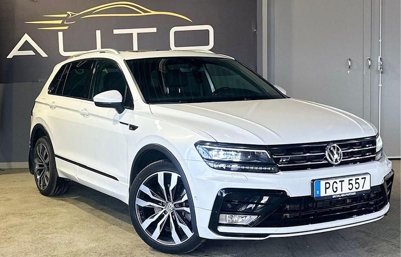 Vit Begagnad 2017 VW Tiguan GTS SUV | 269 900 kr (Lite dyr) - Bild 1/4