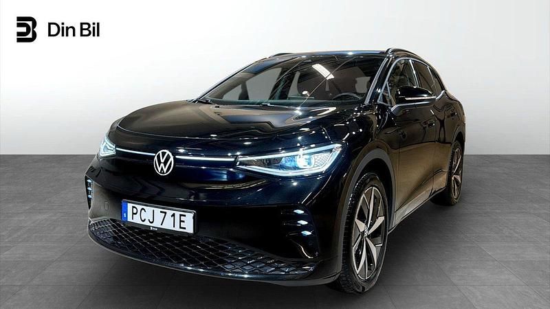 Svart Begagnad 2023 VW ID.4 GTX SUV | 449 900 kr (Lite dyr) - Bild 1/4