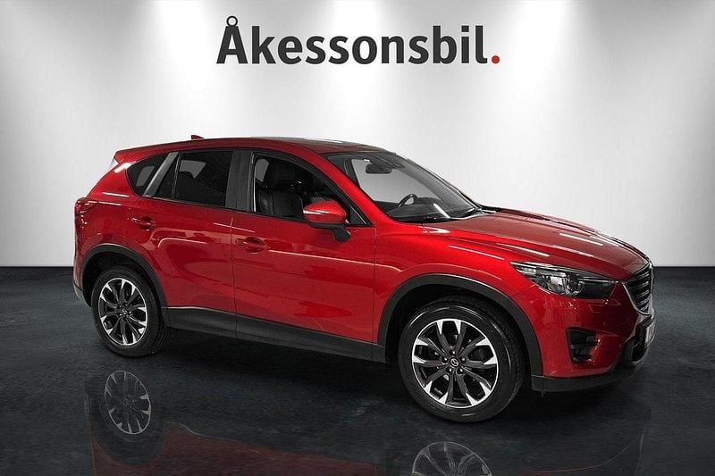 Soul red metallic Begagnad 2016 Mazda CX-5 Optimum SUV | 219 000 kr (Lite dyr) - Bild 1/4