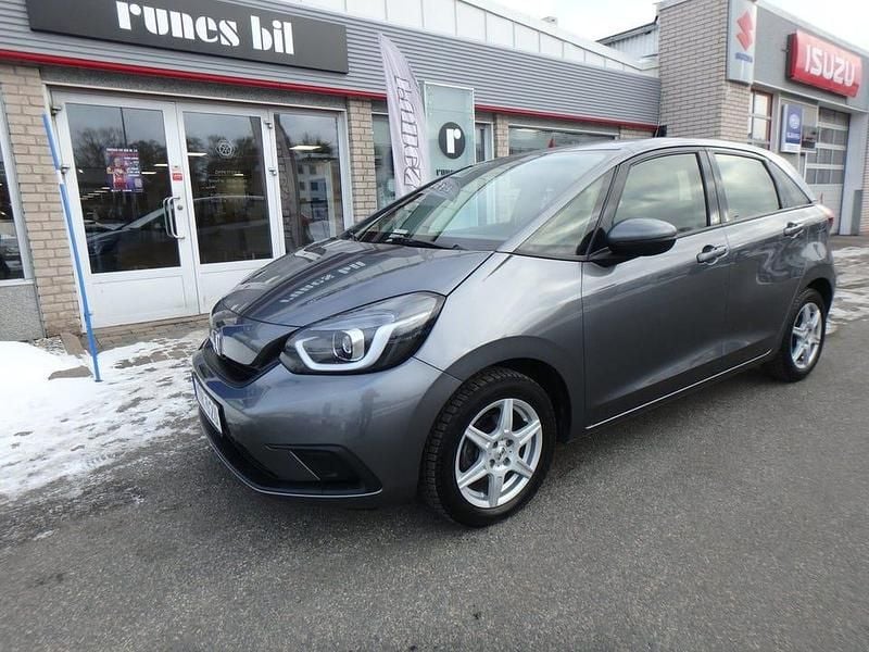 Grå metallic Begagnad 2020 Honda Jazz Comfort Halvkombi | 185 000 kr (Marknadspris) - Bild 1/4