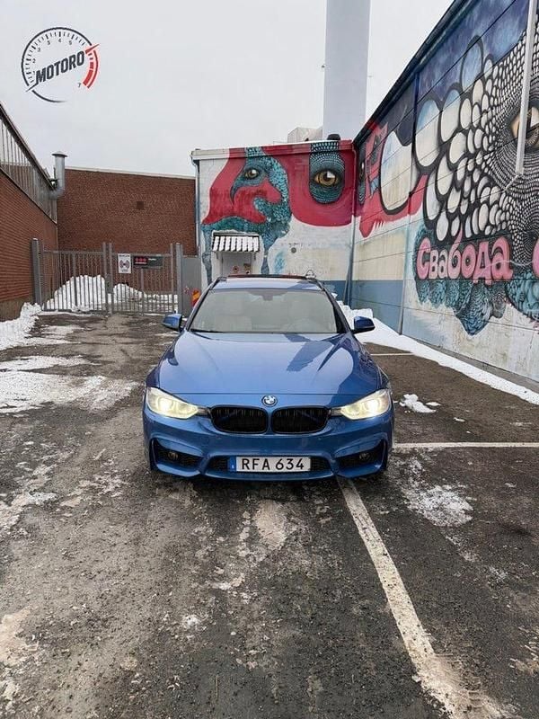 Begagnad BMW 330 M Sport 258 HK (189 kW) 2013 Blå Kombi
