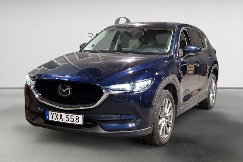 Blå Begagnad 2017 Mazda CX-5 Optimum SUV | 204 900 kr (Marknadspris) - Bild 1/3