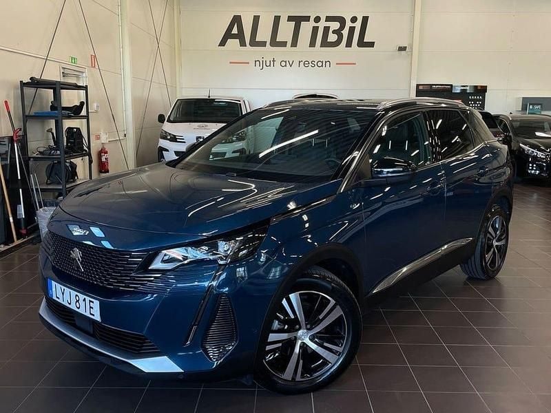 Blå Begagnad 2023 Peugeot 3008 GTi SUV | 249 800 kr (Marknadspris) - Bild 1/3