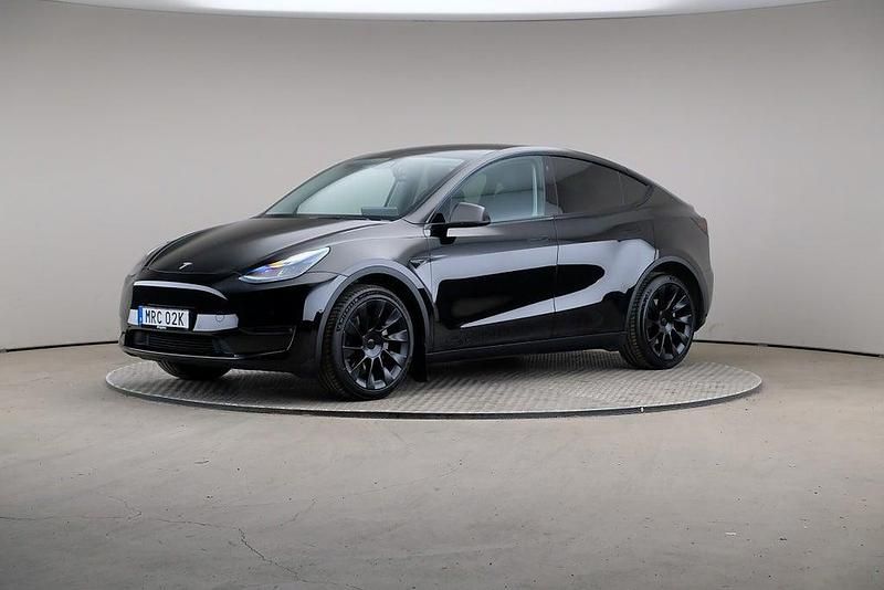 Svart Begagnad 2022 Tesla Model Y Long Range AWD SUV | 495 000 kr (Dyr) - Bild 1/4
