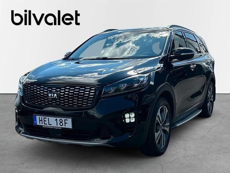 Svart Begagnad 2019 Kia Sorento GT-Line SUV | 359 900 kr (Lite dyr) - Bild 1/4