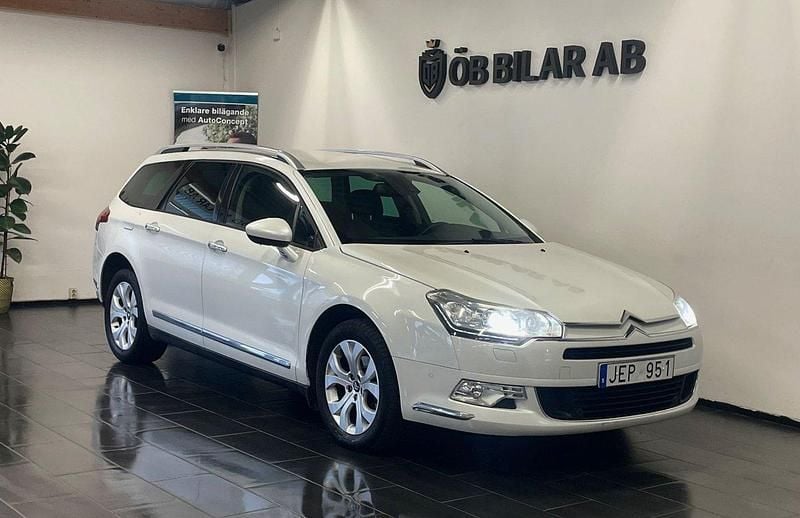 Vit Begagnad 2011 Citroën C5 Kombi | 59 900 kr (Marknadspris) - Bild 1/4