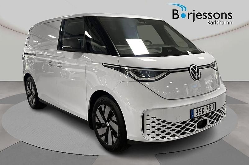 Vit Begagnad 2023 VW ID. Buzz Minibuss | 489 000 kr - Bild 1/4