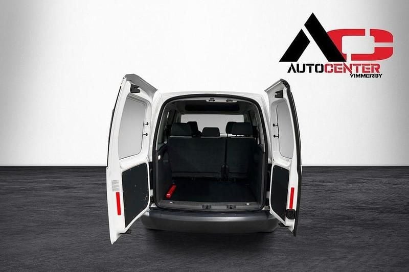 Begagnad VW Caddy 109 HK (80 kW) 2011 Vit Minibuss