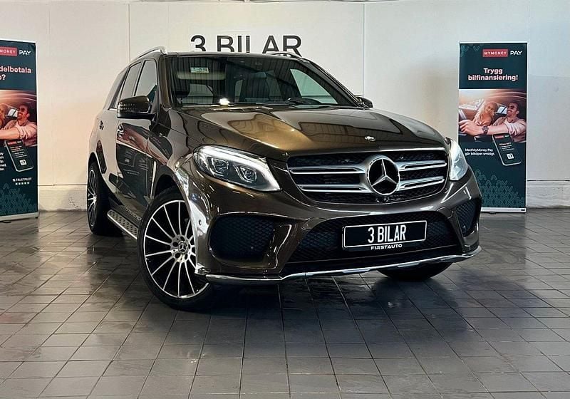 Brun Begagnad 2015 Mercedes GLE350 AMG SUV | 309 900 kr - Bild 1/4