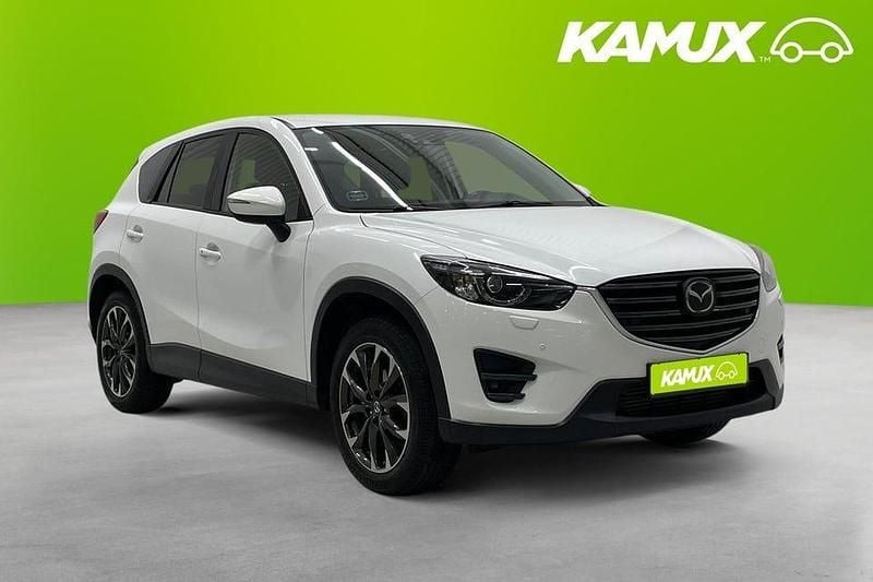 Vit Begagnad 2015 Mazda CX-5 Optimum SUV | 158 900 kr (Marknadspris) - Bild 1/4