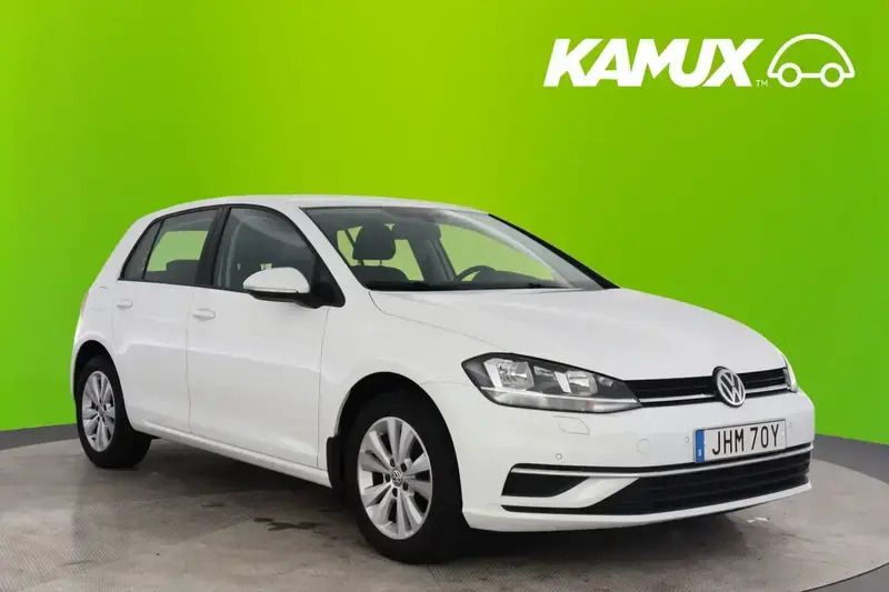 Vit Begagnad 2019 VW Golf VII Halvkombi | 144 700 kr (Bra pris) - Bild 1/4