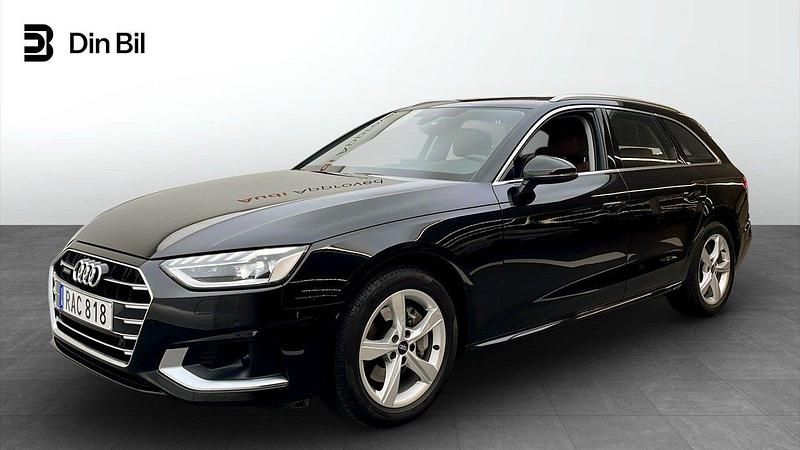 Svart Begagnad 2022 Audi A4 Advanced Kombi | 349 000 kr (Lite dyr) - Bild 1/4