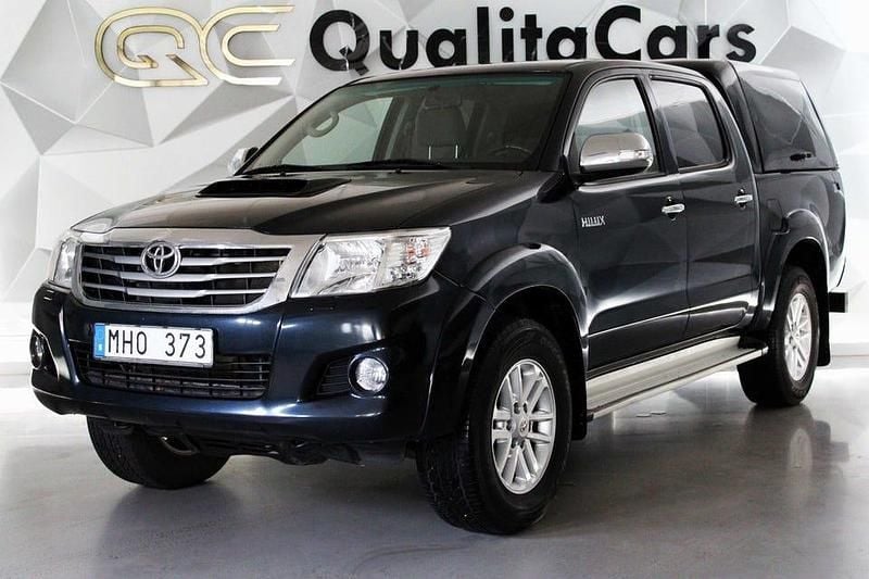 Blå Begagnad 2012 Toyota HiLux Pickup | 214 900 kr (Dyr) - Bild 1/4