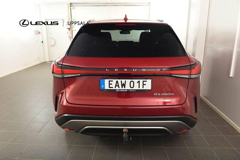 Begagnad Lexus RX450h+ Executive Line 309 HK (227 kW) 2023 Röd metallic SUV