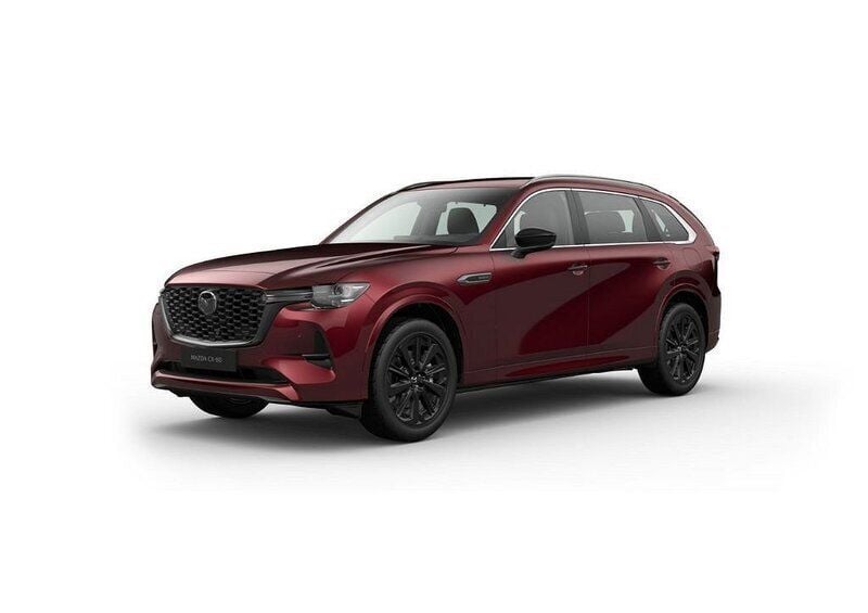 Röd Ny 2024 Mazda CX-80 Homura-Line SUV | 657 300 kr (Marknadspris) - Bild 1/1