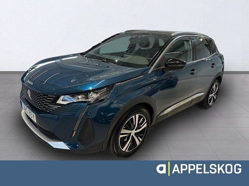Blå Begagnad 2024 Peugeot 3008 GT SUV | 279 900 kr (Marknadspris) - Bild 1/4