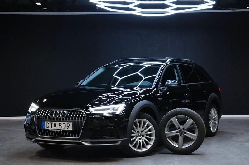 Svart Begagnad 2018 Audi A4 Allroad Proline Kombi | 179 900 kr (Marknadspris) - Bild 1/4