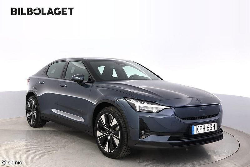 Mörkblå Begagnad 2023 Polestar 2 Plus Sedan | 479 800 kr (Marknadspris) - Bild 1/4