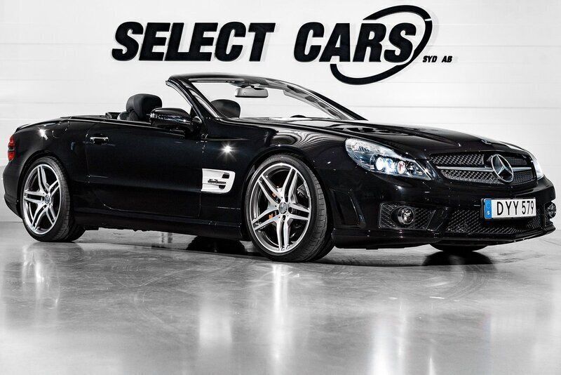 Svart Begagnad 2008 Mercedes SL63 AMG AMG Cab | 599 000 kr - Bild 1/4