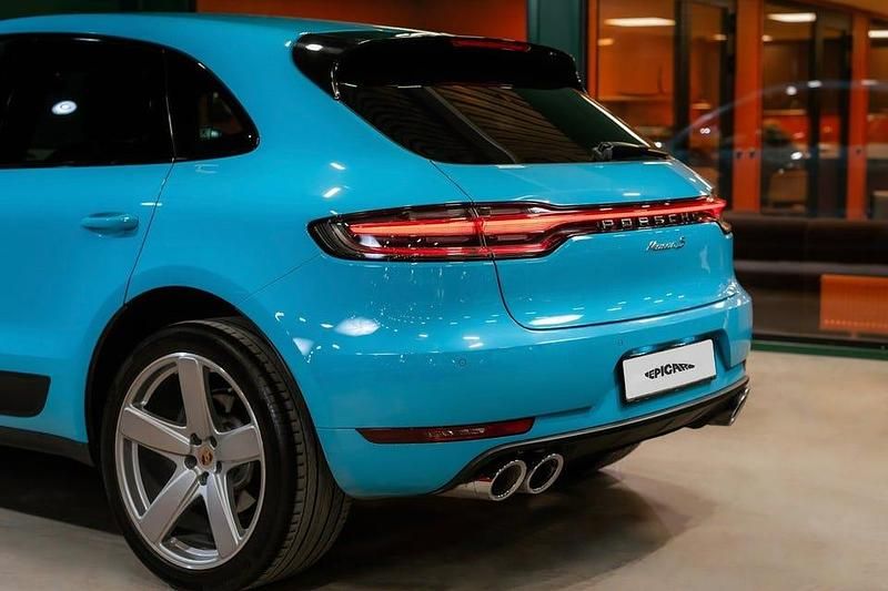 Begagnad Porsche Macan S 354 HK (260 kW) 2019 Blå SUV