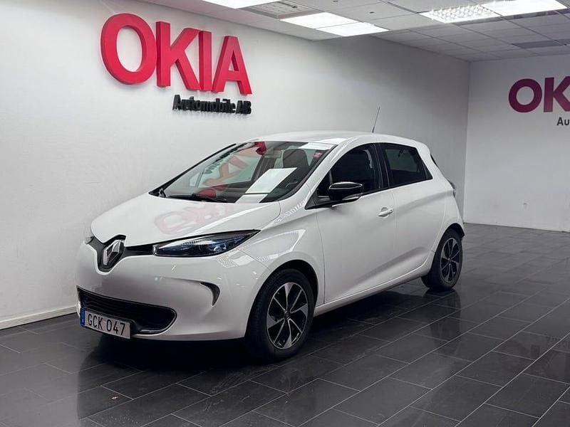 Vit Begagnad 2019 Renault Zoe Halvkombi | 109 900 kr (Marknadspris) - Bild 1/4