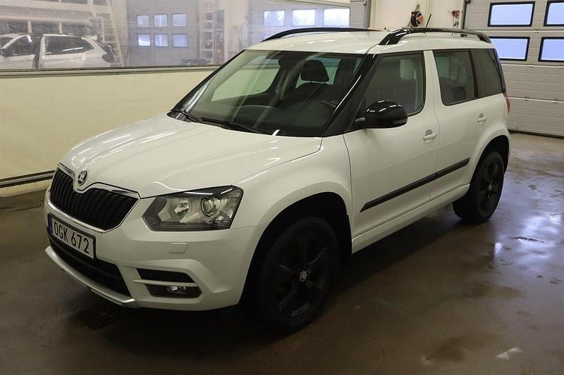 Vit Begagnad 2016 Skoda Yeti SUV | 139 000 kr (Marknadspris) - Bild 1/4