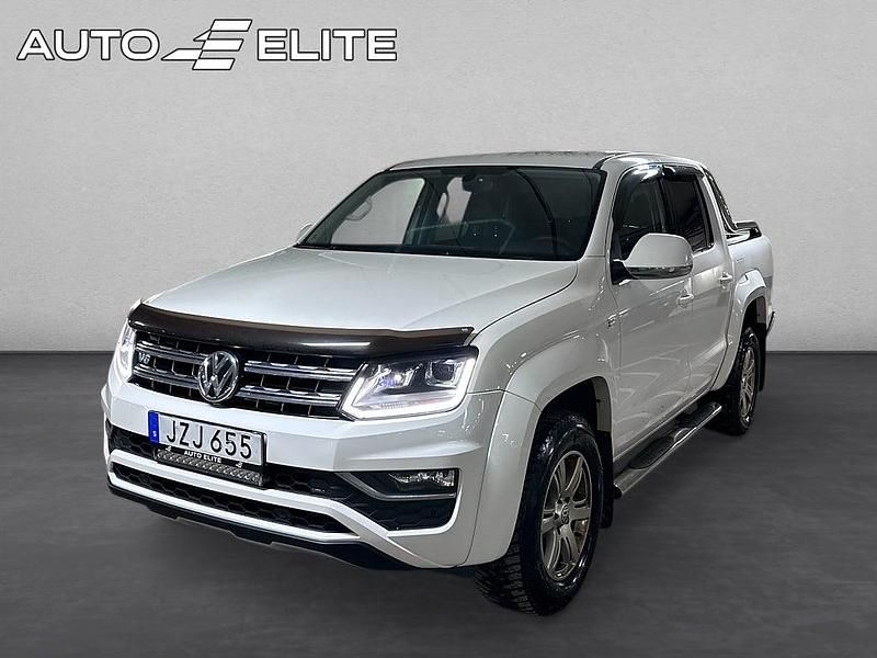 Vit Begagnad 2017 VW Amarok Pickup | 239 800 kr (Marknadspris) - Bild 1/4