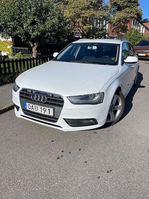 Vit Begagnad 2014 Audi A4 Kombi | 93 500 kr (Marknadspris) - Bild 1/4
