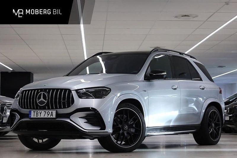 Silver Begagnad 2024 Mercedes GLE53 AMG AMG SUV | 1 099 000 kr (Marknadspris) - Bild 1/2