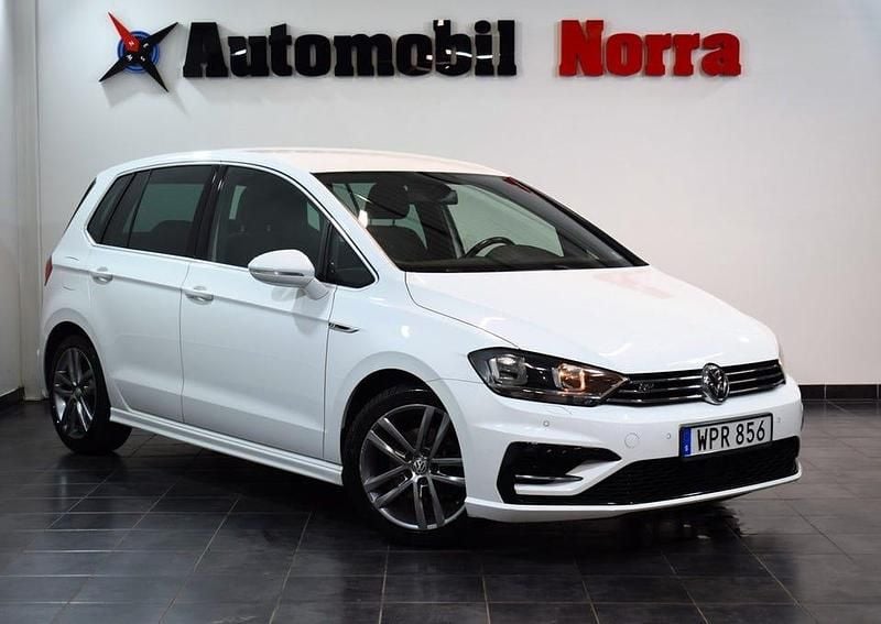 Begagnad VW Golf VII R-line 150 HK (110 kW) 2016 Vit Halvkombi
