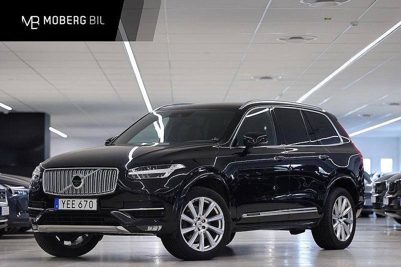 Svart Begagnad 2016 Volvo XC90 Inscription SUV | 369 900 kr (Bra pris) - Bild 1/3