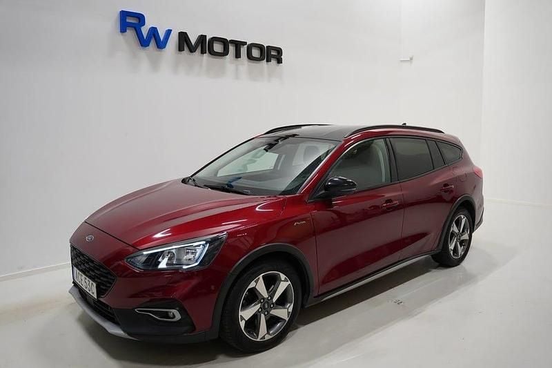 Röd Begagnad 2019 Ford Focus Active Kombi | 148 900 kr (Marknadspris) - Bild 1/4