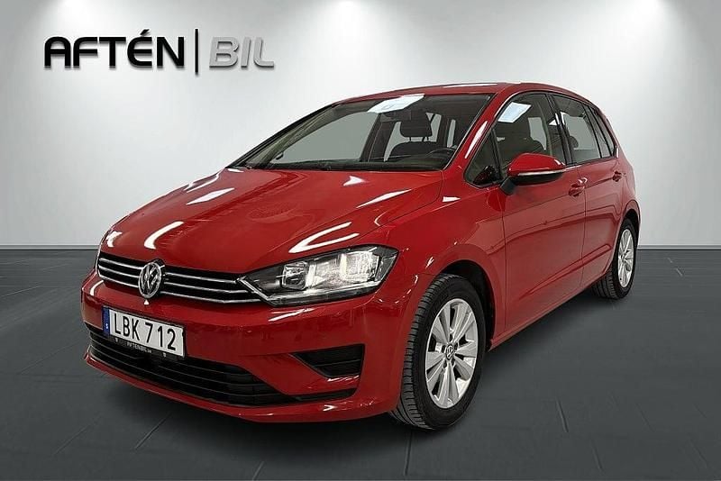 Begagnad VW Golf VII 110 HK (80 kW) 2015 Röd Halvkombi