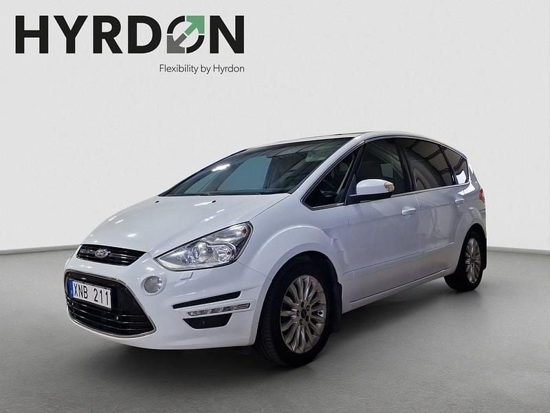 Vit Begagnad 2012 Ford S-MAX Business Edition Minibuss | 64 900 kr (Marknadspris) - Bild 1/4