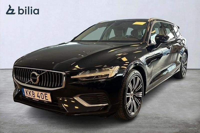 Svart Begagnad 2019 Volvo V60 Inscription Kombi | 279 900 kr (Marknadspris) - Bild 1/3