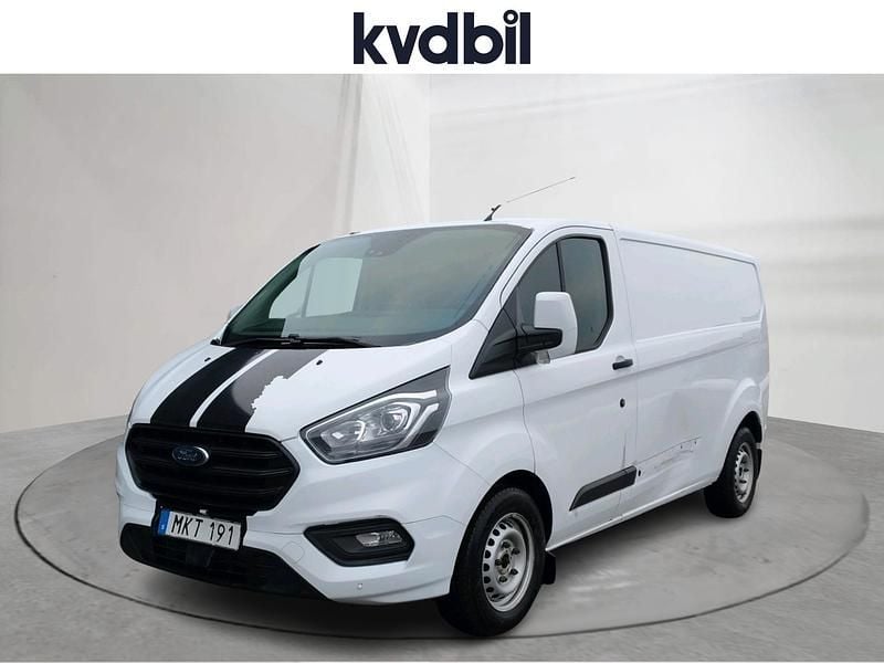 Vit Begagnad 2018 Ford Transit Custom Pickup | 129 000 kr (Superpris) - Bild 1/3